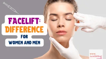 difference between facelift process women and men
